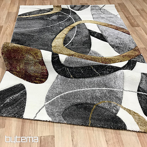 Alfombra moderna círculos geométricos DIAMOND