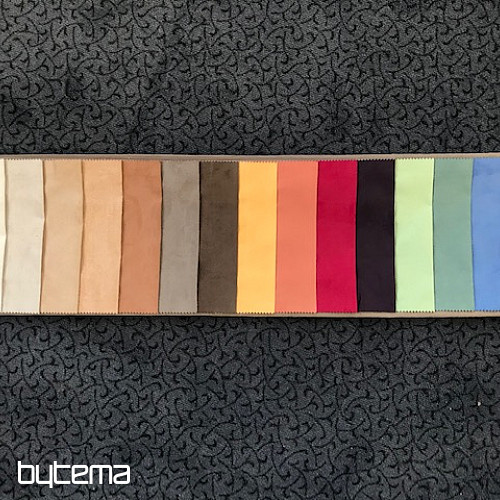 Telas decorativas monocromáticas Alcantra