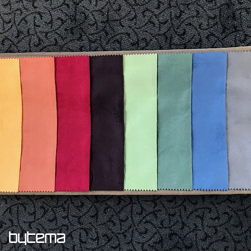 Telas decorativas monocromáticas Alcantra