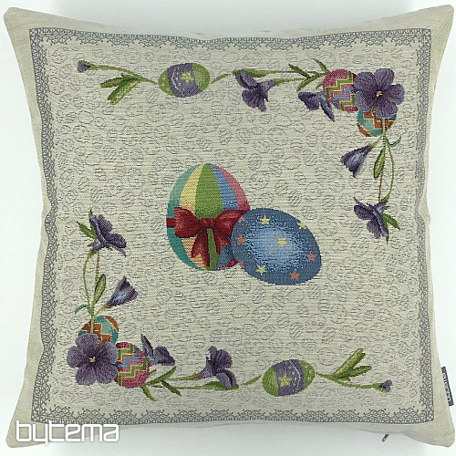 Funda cojín Gobelino Huevos de Pascua