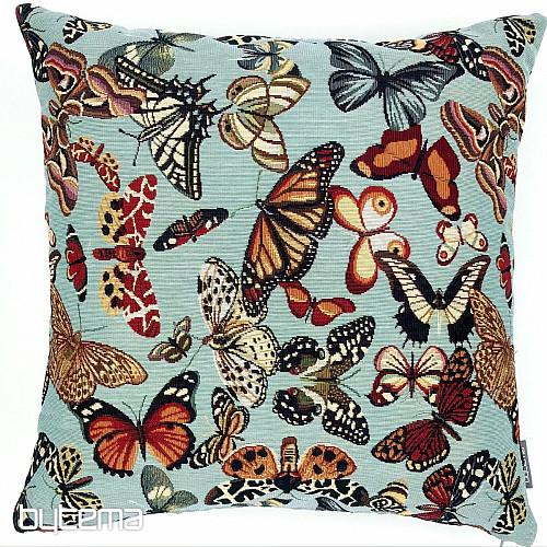 Funda de cojín tapiz MARIPOSAS