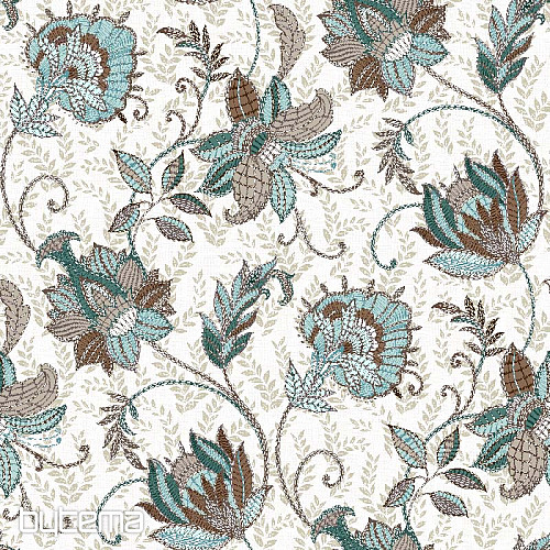 Tela decorativa DORKA turquesa