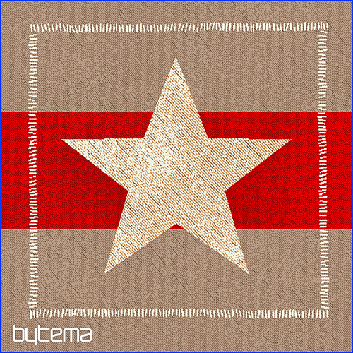 Funda de cojín tapiz ESTRELLA ROJA 2