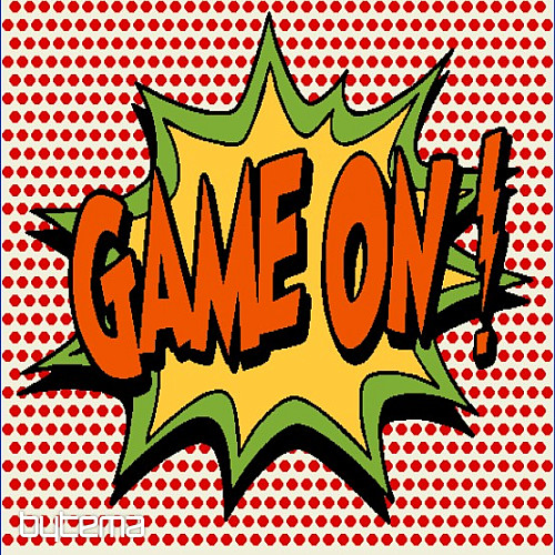 Funda de Cojín Tapiz COMICS GAME ON!