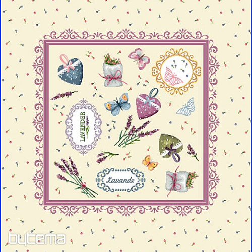 Funda de cojín tapiz Sueño de lavanda