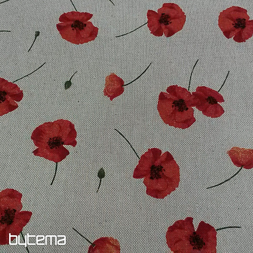Tela decorativa de amapolas POPPY