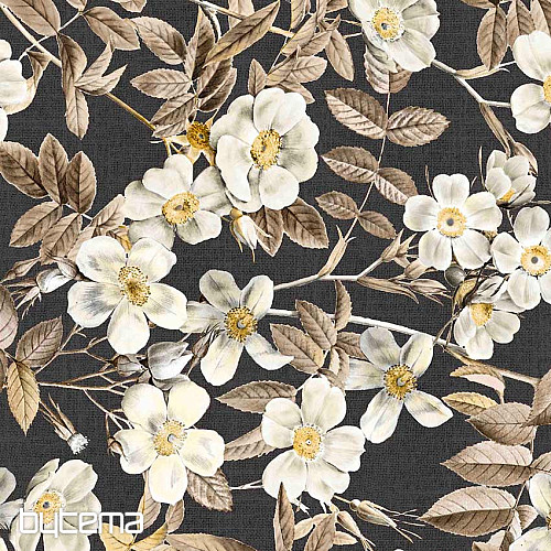 Tela decorativa LEIRE negro