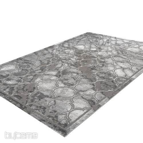 Alfombra moderna MARMARIS 401 plata
