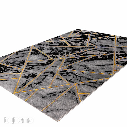Alfombra moderna MARMARIS 402 negro
