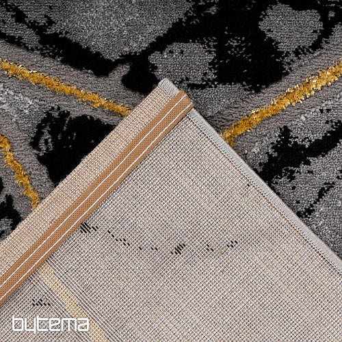 Alfombra moderna MARMARIS 402 negro