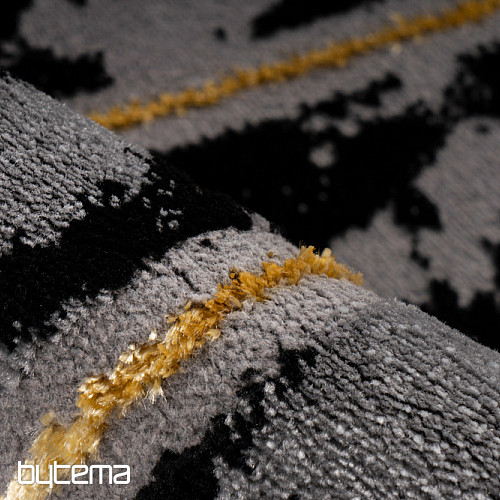 Alfombra moderna MARMARIS 402 negro