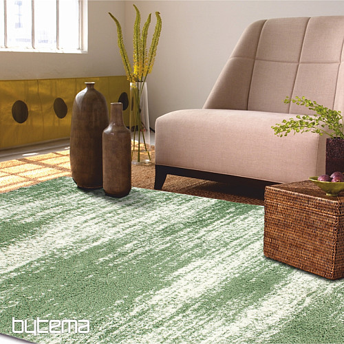 Alfombra pieza SHAGGY NIZZA verde menta