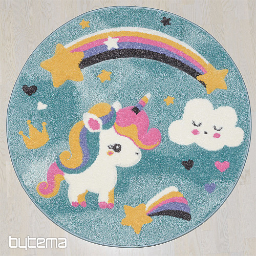 Alfombra infantil PASTEL unicornio