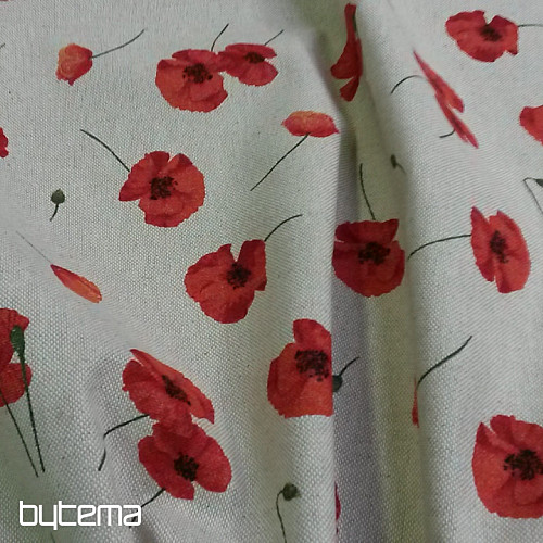 Tela decorativa de amapolas POPPY