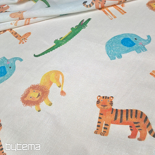 Cortina/cortina infantil SAFARI