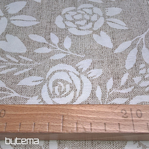 Tela decorativa ROSE crema