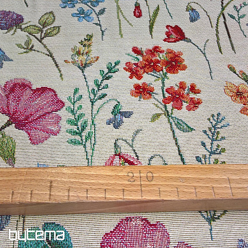 Tela de tapiz PRADO FLORECIENTE