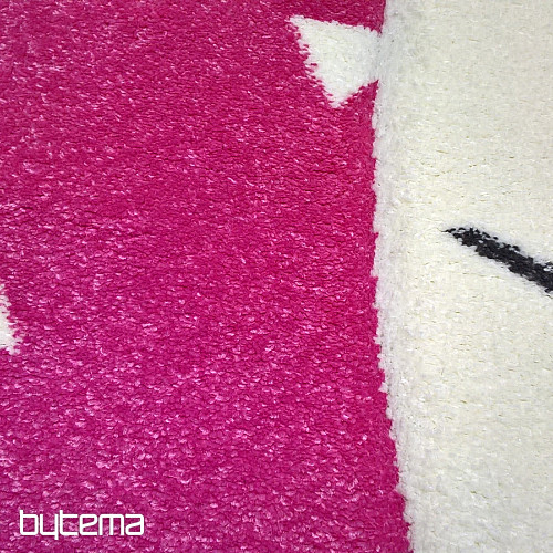 Alfombra infantil PASTEL Conejito rosa